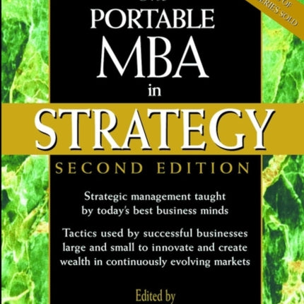 The Portable MBA in Strategy