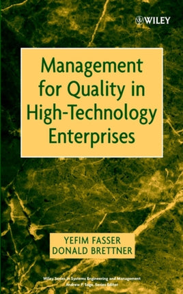 Management for Quality 25 Wiley Series in Systems
