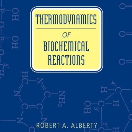 Thermodynamics of Biochemical Reactions