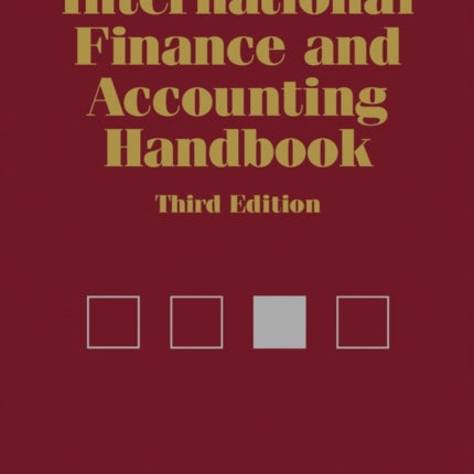 International Finance and Accounting Handbook 3e