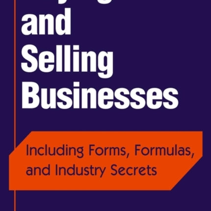 Buying and Selling Businesses