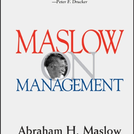 Maslow on Management