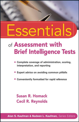 Essentials of Assessment with Brief Intelligence