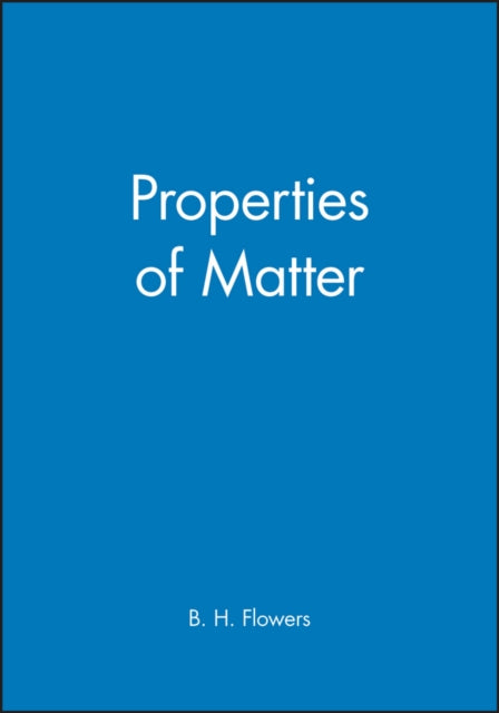 Properties of Matter