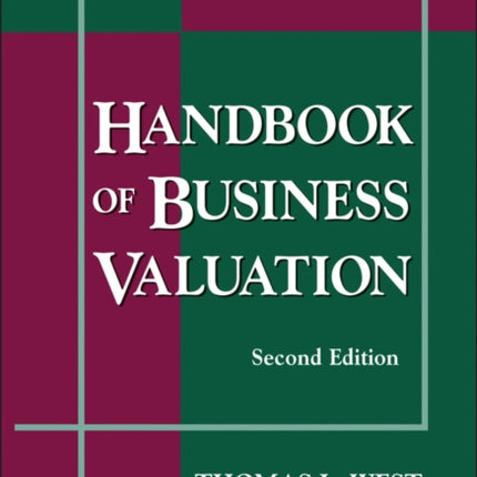 Handbook of Business Valuation