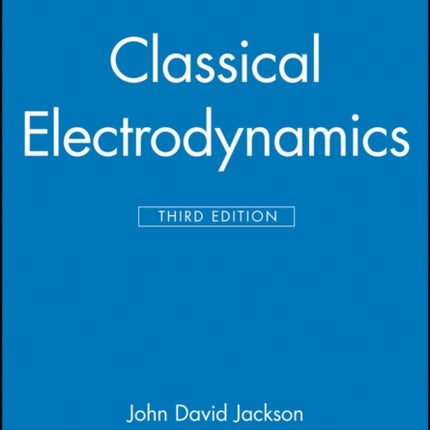 Classical Electrodynamics 3e