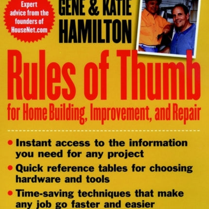 Rules of Thumb for Home Building, Improvement, and Repair