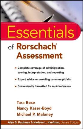 Essentials of Rorschach Assessment