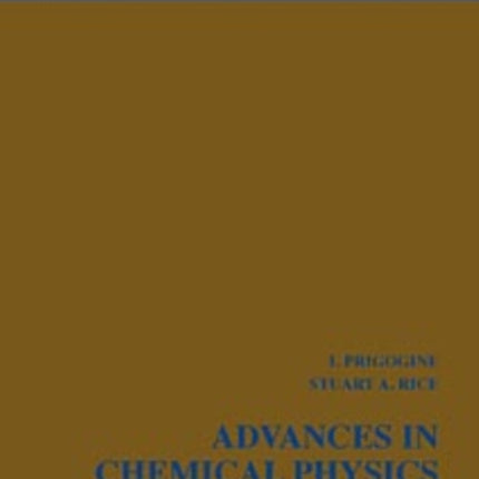 Advances in Chemical Physics, Volume 110