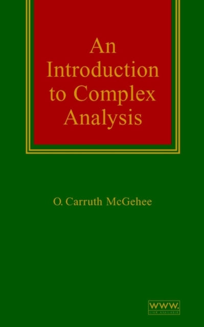 Complex Analysis