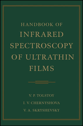 Handbook of Infrared Spectroscopy of Ultrathin Films