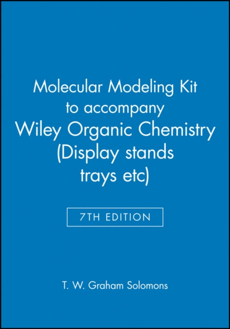 Molecular Modeling Kit to accompany Organic Chemistry, 7e