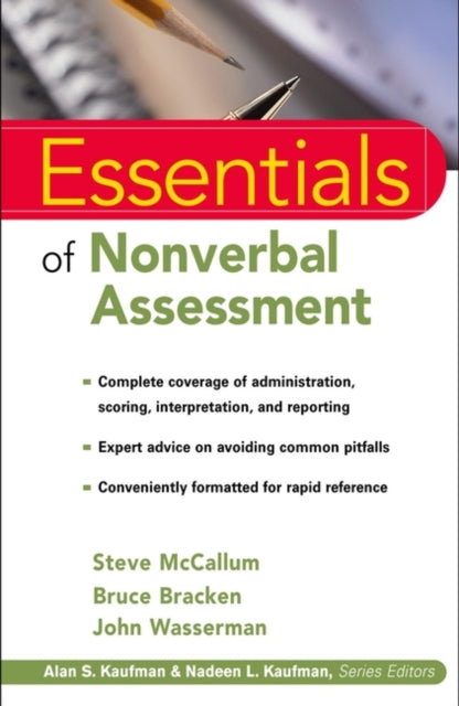 Essentials of Nonverbal Assessment