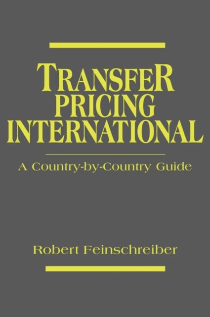 Transfer Pricing International: A Country-by-Country Guide