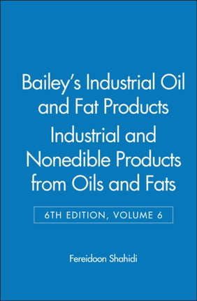 Baileys Industrial Oil and Fat Products