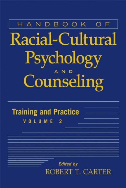 Handbook of RacialCultural Psychology and