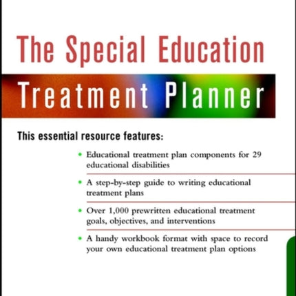 The Special Education Treatment Planner