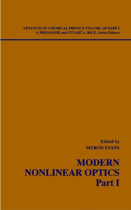 Modern Nonlinear Optics, Volume 119, Part 1