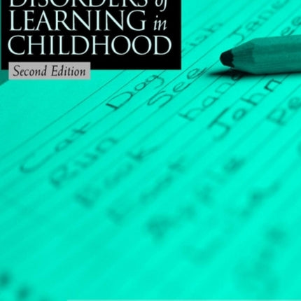 Disorders of Learning in Childhood