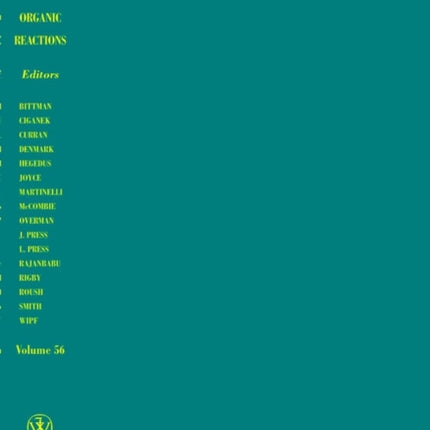 Organic Reactions V56