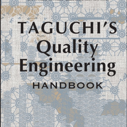 Taguchi's Quality Engineering Handbook