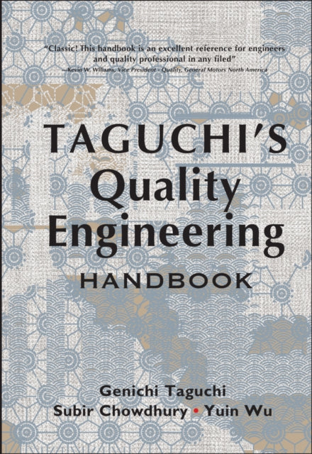 Taguchi's Quality Engineering Handbook