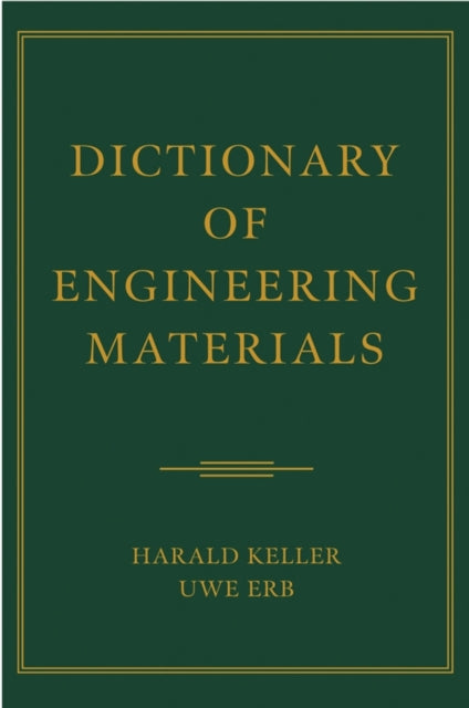 Dictionary of Engineering Materials