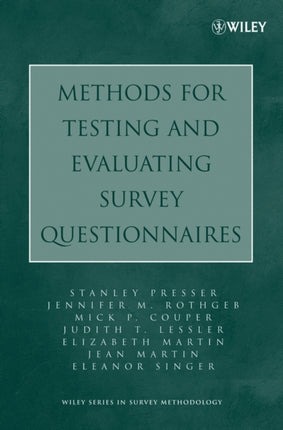 Methods for Testing and Evaluating Survey