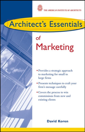 Architects Essentials of Marketing