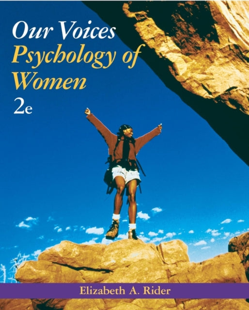 Our Voices Psychology Women 2e Psychology of
