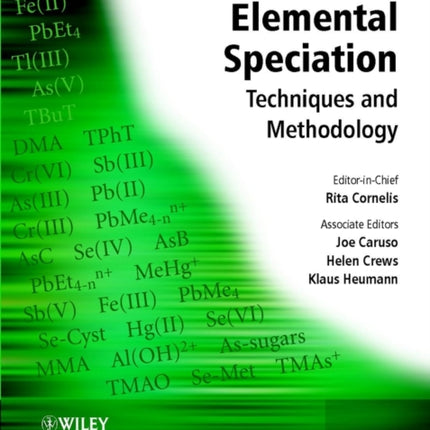 Handbook of Elemental Speciation: Techniques and Methodology