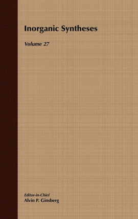 Inorganic Syntheses Volume 27