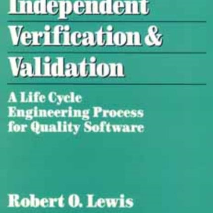 Independent Verification and Validation
