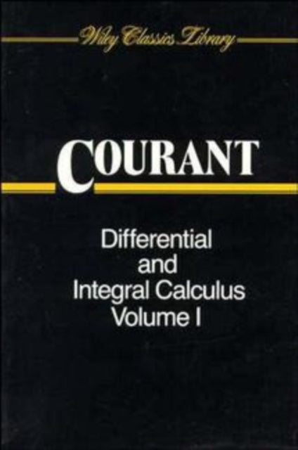 Differential and Integral Calculus, Volume 1