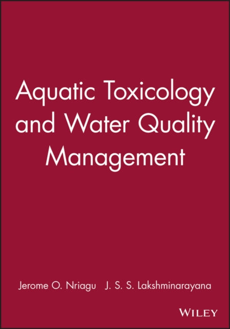 Aquatic Toxicology and Water Quality Management