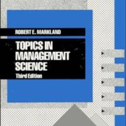 Topics in Management Science
