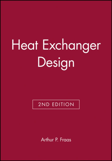 Heat Exchanger Design 2e