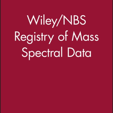 Wiley / NBS Registry of Mass Spectral Data, 7 Volume Set