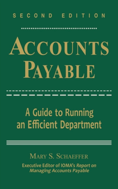 Accounts Payable: A Guide to Running an Efficient Department