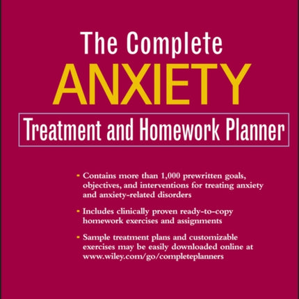 The Complete Anxiety Treatment and Homework