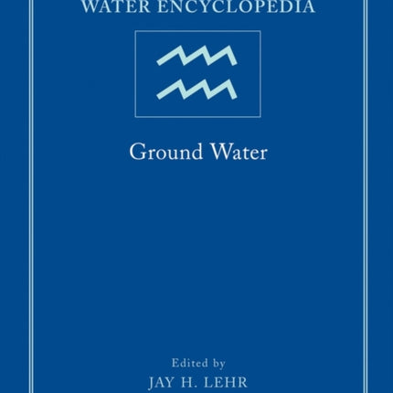 Water Encyclopedia, Ground Water