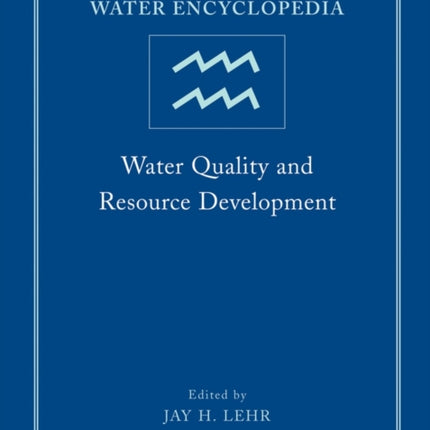 Water Encyclopedia, Water Quality and Resource Development