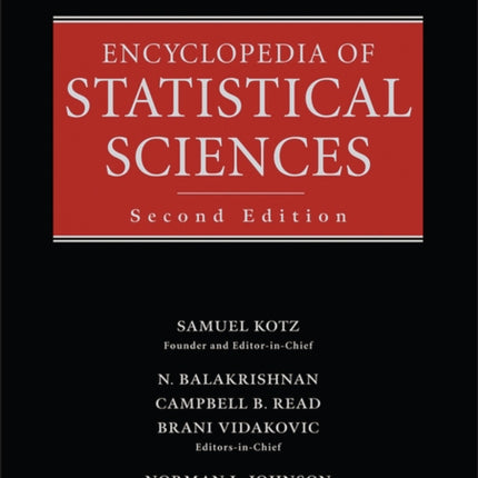 Encyclopedia of Statistical Sciences, Volume 12