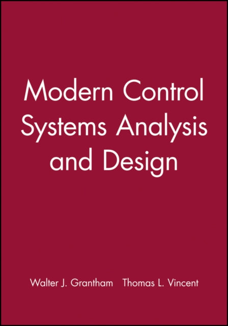 Modern Control Systems Analysis and Design