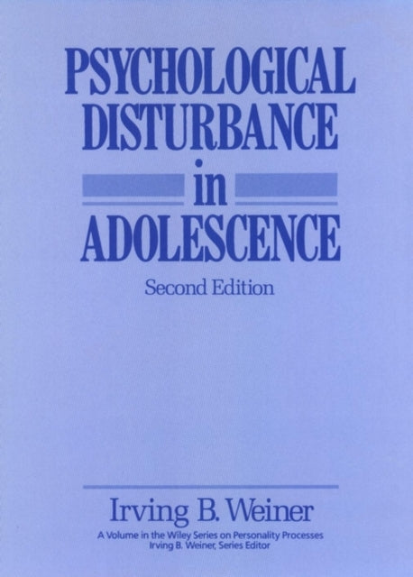 Psychological Disturbance in Adolescence