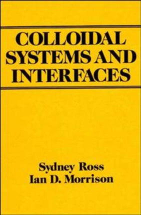 Colloidal Systems and Interfaces