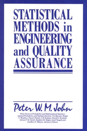 Statistical Methods in Engineering and Quality