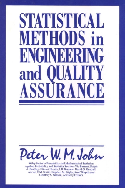 Statistical Methods in Engineering and Quality