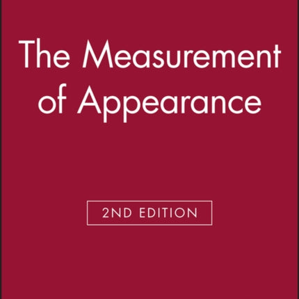 The Measurement of Appearance