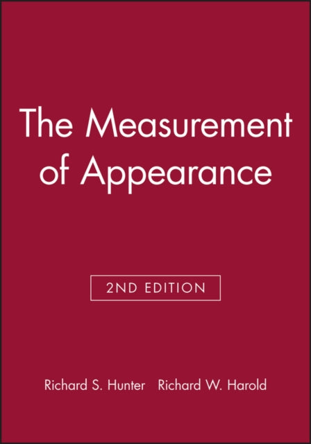 The Measurement of Appearance